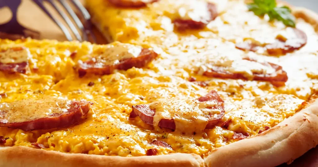 recipe for breakfast pizza
