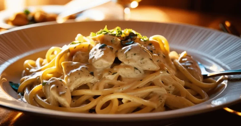 easy chicken alfredo recipe
