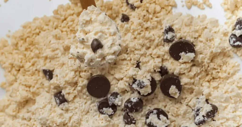 cottage cheese protein cookie dough
