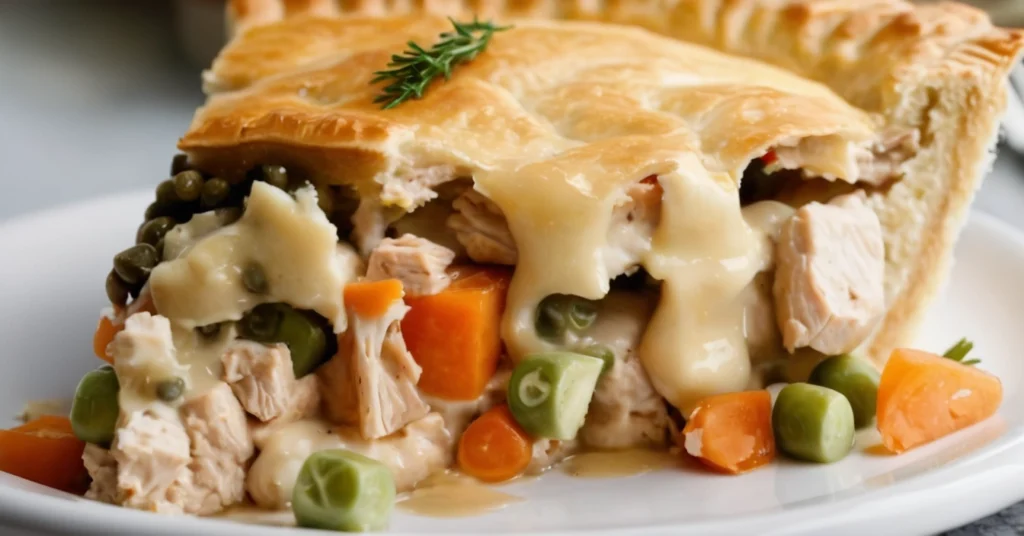 easy chicken pot pie casserole