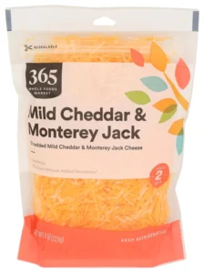 Cheddar & Monterey Jack cheese shred