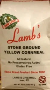 Lamb's Stone Ground Yellow Cornmeal