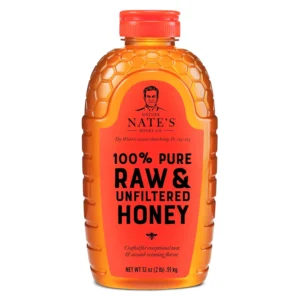 Click image to open expanded view Ask Rufus What do customers say? Is its flavor different from regular honey? Does it crystallize over time? If so, how? Ask something else Nate's 100% Pure, Raw & Unfiltered Honey