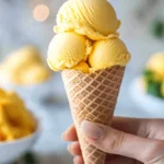 5-Minute Mango Ice Cream (No Ice Cream Maker)